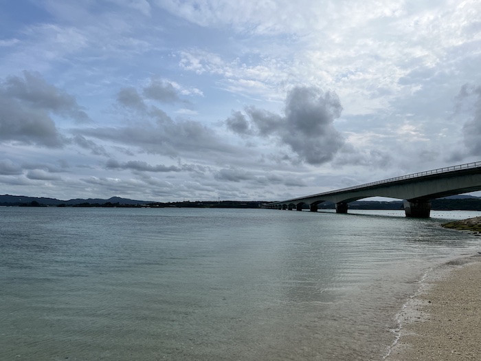 古宇利大橋　古宇利島側