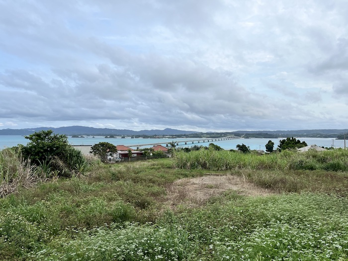 古宇利大橋　古宇利島絡みた