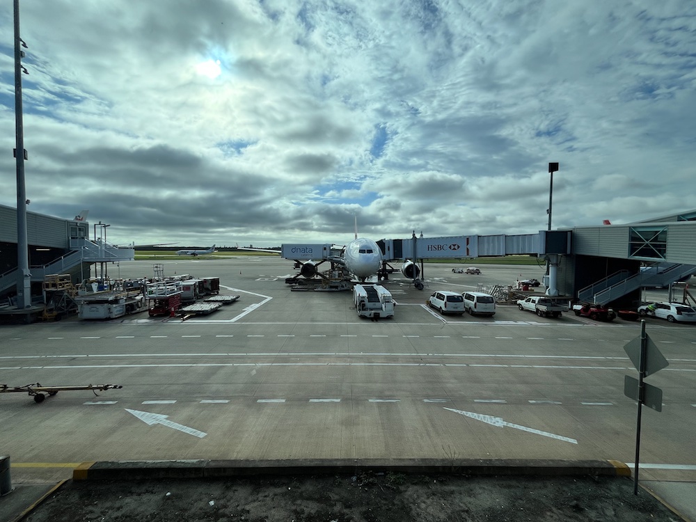 ブリスベン空港　カンタス航空