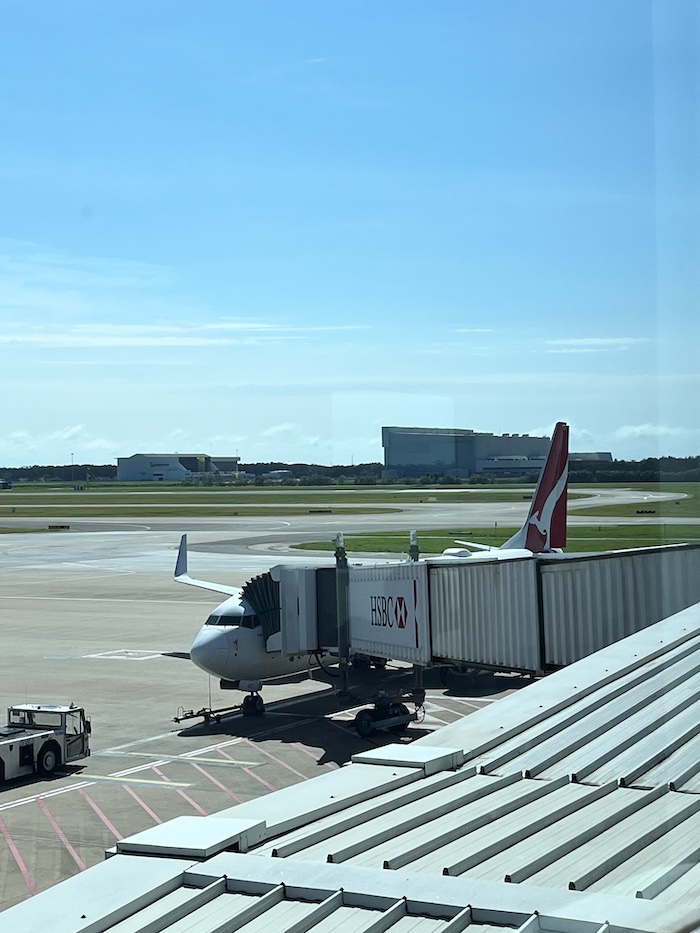 カンタス航空　ブリスベン→クイーンズタウン