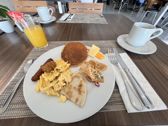 Four points by Sheraton Cancun　朝食バイキング　席