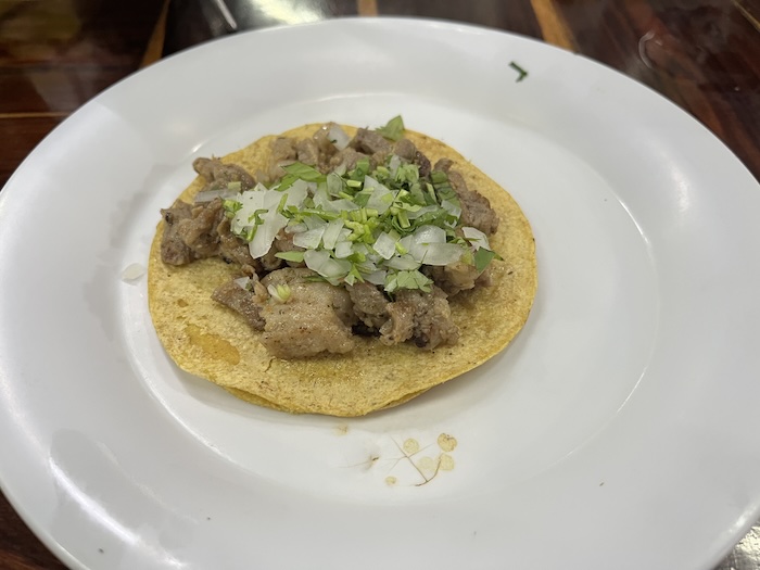 Tacos Rigo steak
