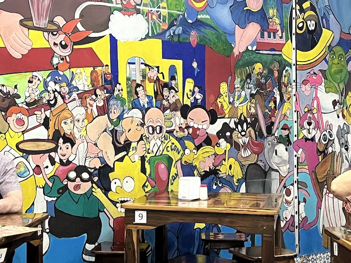 Tacos Rigo アニメの壁
