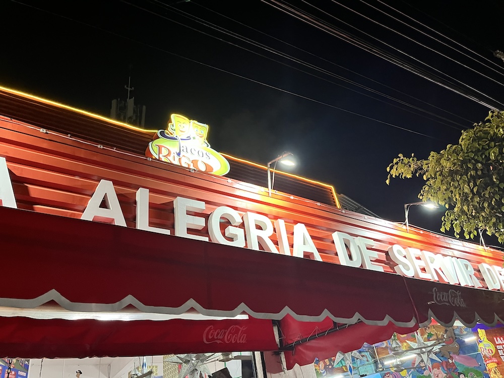 Tacos Rigo　外観