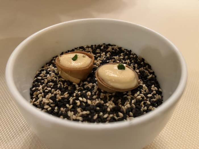 ルブラン カンクン Lumiere 前菜 サーモン風味