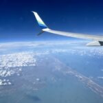 アラスカ航空　カンクンへのフライト
