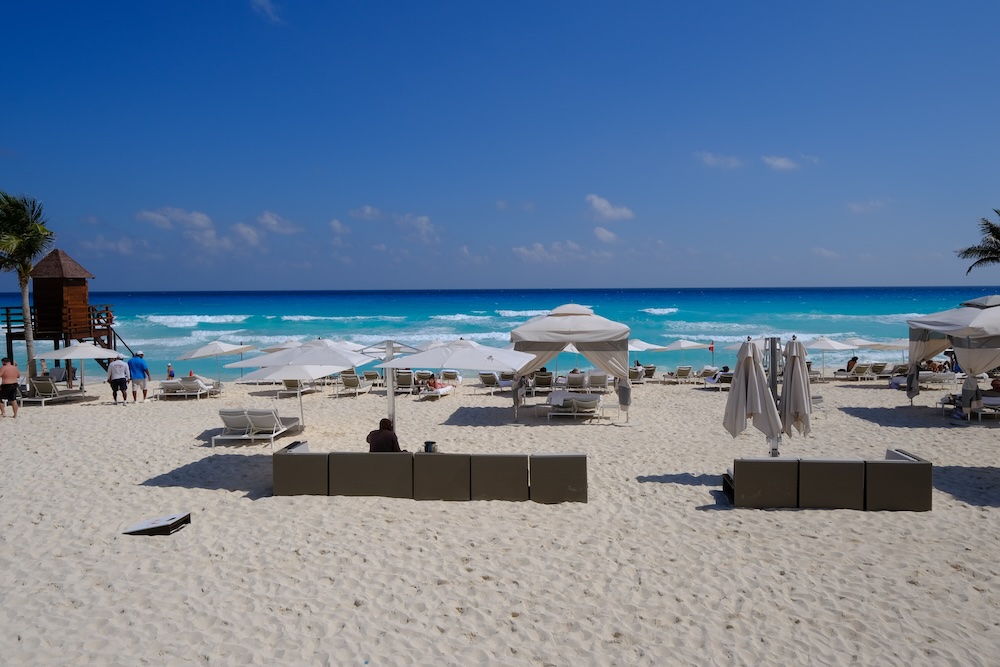 ルブランカンクン　ビーチ　きれい