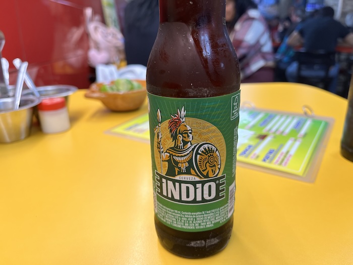Taqueria Arandas indioビール