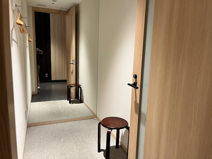 羽田空港第３ターミナル　サクララウンジ　SKY VIEW 着替え