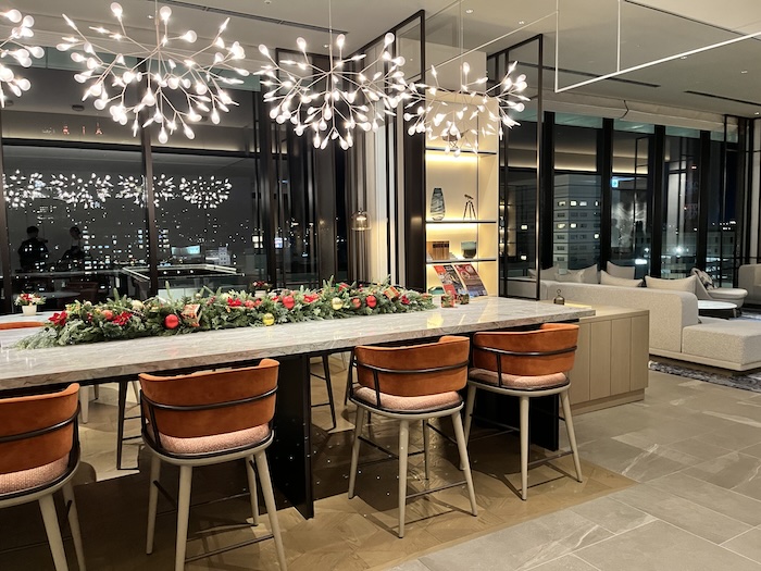 長崎マリオット　ロビー