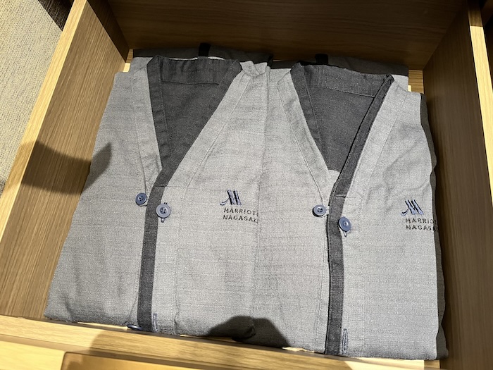 長崎マリオット　部屋着