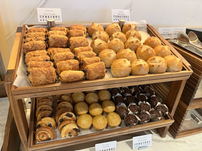 長崎マリオット　朝食　パン