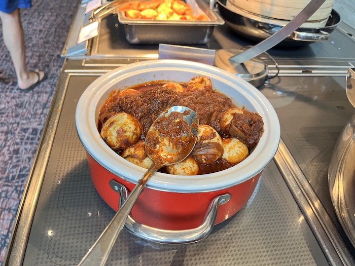 シェラトンタワーズシンガポール　朝食　卵