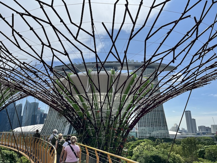 ガーデンズ・バイ・ザ・ベイ スカイウェイ マリーナベイサンズ
