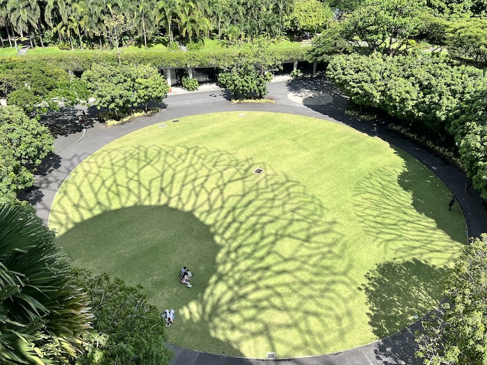 ガーデンズ・バイ・ザ・ベイ スカイウェイ 影