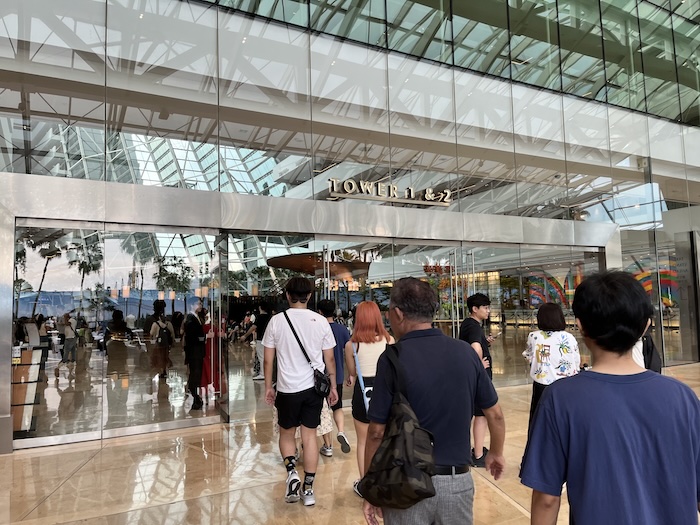 マリーナベイ・サンズ Tower 1入口