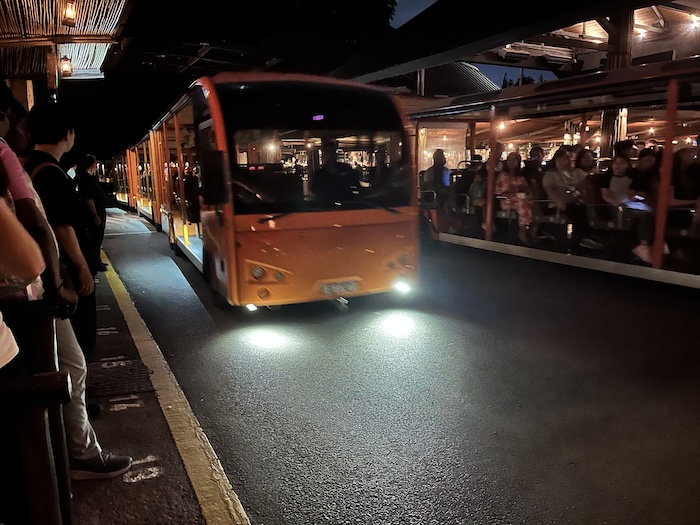 シンガポール ナイトサファリ トラム