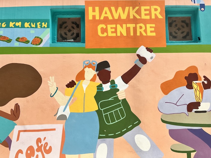 ブギスストリート　絵