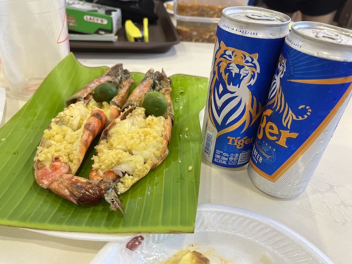 ニュートンフードセンター エビとタイガービール