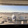 羽田空港南ウィング　サクララウンジからの眺め