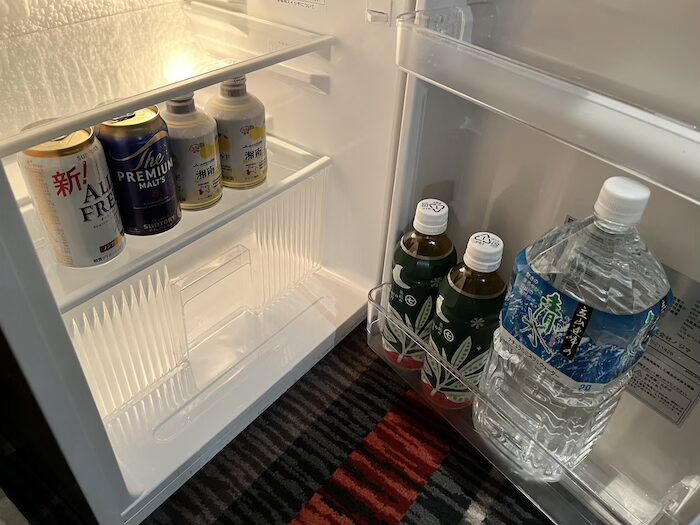 箱根湯宿 然 冷蔵庫