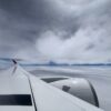 A350　JAL　雲の上