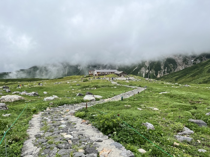 アルペンルート　室堂　周辺風景