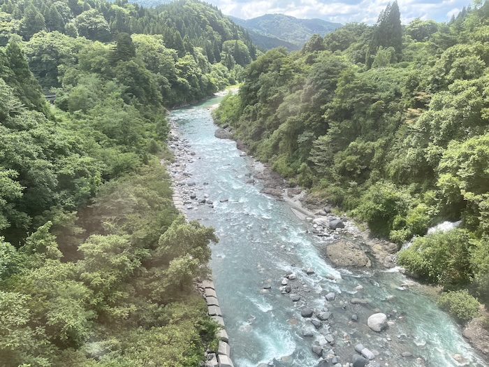 アルペンルート　富山地方鉄道からの眺め